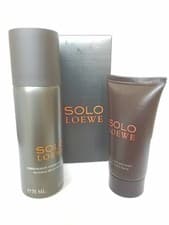 Image of LOEWE SOLO FOR MEN SET 75ML DEODORANT SPRAY & 50ML AFTERSHAVE BALM