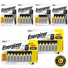 Image of Energizer AA AAA Batteries Alkaline Power Battery LR03, LR6, MN1500, Long Expiry