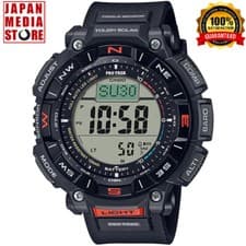 Image of CASIO PRO TREK PRG-340-1JF Black Tough Solar Compass Outdoor Digital Men Watch
