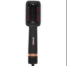 Image of Amika Double Agent 2-in-1 Blow Dryer Straightening Brush Black Boxed New