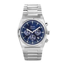 Image of Accurist Origin Men's Chronograph Watch Royal Blue Dial Brand New Model 70001