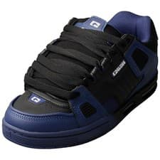 Image of Globe Sabre Mens Skate Trainers in Blue Black - 8 UK