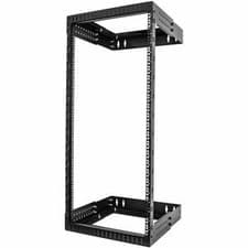 Image of Startech 2-Post 24U Heavy-Duty Wall Mount Network Rack 19" Open Frame Server Rac