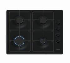 Image of Bosch PBP6B6K60 Series 2 4 Burner Gas Hob, Black