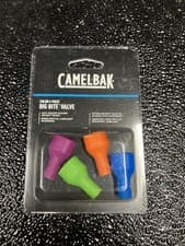 Image of CamelBak Hydration Pack Big Bite Valve Replacement Multi Color Mouth Piece 4 pc.