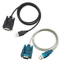 Image of Serial Adapter USB 2.0 Male To RS232 Female DB9 Serial Converter Cable 9 Pin