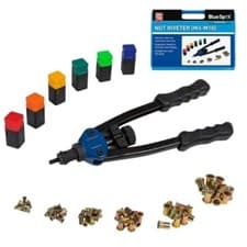 Image of BLUE SPOT TOOLS THREADED RIVNUT NUTSERT RIVET NUT TOOL RIVETER M3 - M10