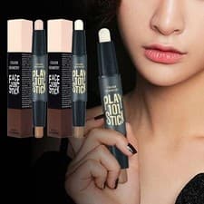 Image of Double Ended Waterproof Highlighter Stick For Long Lasting Makeup