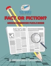 Image of Puzzle Therapis Fact or Fiction? Medium Crossword Puzzle Books 81 Cr (Paperback)
