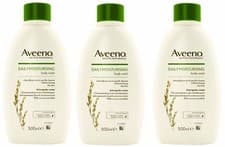 Image of 3 x Aveeno Daily Moisturising Body Wash 500ml for dry sensitive skin