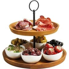 Image of Artesà Appetiser Two Tier Serving Set
