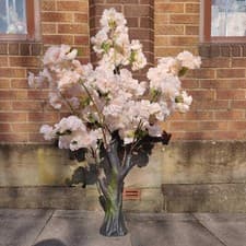 Image of Premium Fluffy Cherry Blossom Tree - Artificial Flowers Wedding Home