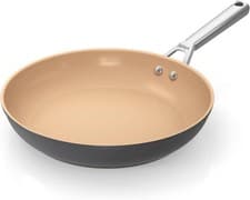 Image of Ninja CW90028UK 28cm Ceramic Frying Pan Non-Stick Oven Safe Terracotta & Grey
