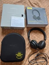 Image of Jabra Evolve2 40 Stereo Headset (MS Teams, USB-A) - Black