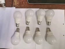 Image of 11 × 220-240v 2700k 9.2w Bulb B22 Daylight 806 Lumens + 1 OSRAM warm LightBulb