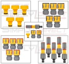 Image of HOZELOCK QUICK CONNECT EASY TO USE OUTDOOR HOSE CONNECTOR VARIOUS TYPES & SIZES