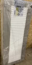 Image of Stelrad K3 radiator 1400mm X 600 mm old Stock with brackets plug & vent