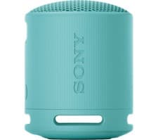 Image of SONY SRS-XB100 PORTABLE BLUETOOTH 5.3 WIRELESS SPEAKER RECHARGEABLE IP67 BLUE