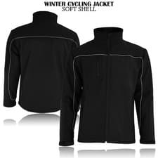 Image of Mens Soft Shell Outdoor Waterproof Windproof Work Thermal Fleece Lined jacket UK