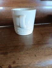 Image of ⭐NEW. LE CREUSET Stoneware Cappuccino Cup Mug, 200ml, Cream Pearl, Unused