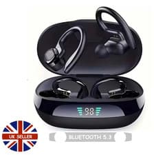 Image of TWS Sports Wireless Bluetooth Earphones Headphones Ear Hook Running Bass Earbuds