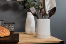 Image of Artisan Street Stoneware White/Stone Pitcher Jug