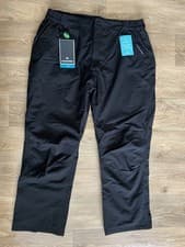 Image of Craghoppers Mens Trousers Black Insulated Straight Leg Sz 42 Regular NEW BNWT
