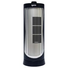 Image of Mini Tower Fan, 12 Inch, Oscillating, Black, Igenix DF0020