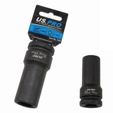 Image of US PRO Tools Single 3/4" Dr 19MM 6 Point Deep Impact Socket 3408