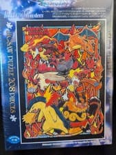 Image of Fire Pokemon Nintendo Ensky 208 Piece Japan Jigsaw Puzzle (18.2 x 25.7 cm)