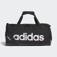 Image of BRAND NEW ADIDAS Linear Logo Duffel Training Bag School Gym Travel Football
