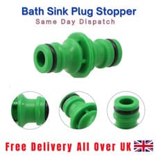 Image of Garden Hose to Hose Connector | Double Male Adaptor | Water Hose Connector.