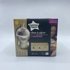 Image of Tommee Tippee x4 bottles with anti-colic value