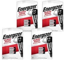 Image of 8x Energizer 4LR44 Alkaline 6V Battery 476A PX28A A544 With Longest Expiry