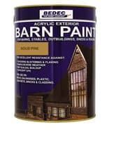 Image of BEDEC BARN PAINT SEMI GLOSS SOLID PINE 2.5L