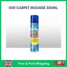 Image of 1001 Mousse Carpet Cleaner 350ml Carpet Cleaning Foam with Fresh Scent