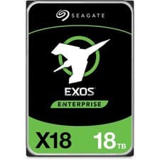 Image of Seagate Exos X18 ST18000NM000J 18TB SATA III Internal Hard Drive, Enterprise HDD