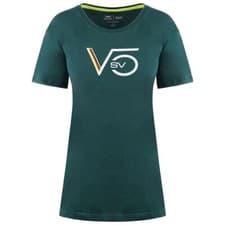 Image of Aston Martin F1 Seabastian Vettel Driver Womens Green T-Shirt