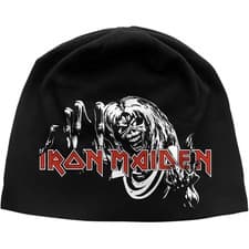 Image of Iron Maiden Beanie Hat: Number Of The Beast OFFICIAL NEW