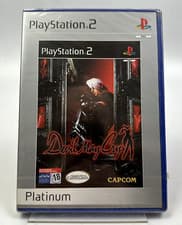 Image of PS2 Devil May Cry -Platinum/Spanish, New And Sealed - Clear Tearstrip