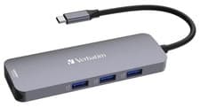Image of CMH-08 USB-C 8 Port Pro Multiport Hub, 8K / USB / SD / PD - 32151