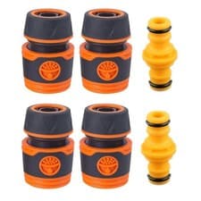 Image of For Gardena Water Hose Pipe Tap Connector Conection Fitting Adaptor Hoselock NEW