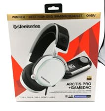 Image of SteelSeries Arctis Pro + white GameDAC Hi-Res Certified Gaming Audio Headphones