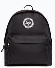 Image of NEW Hype Unisex Iconic Core Plain Black Backpack Rucksack School Bag
