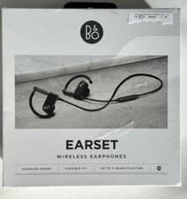 Image of NEW BANG & OLUFSEN B&O EARSET PREMIUM WIRELESS EARBUDS - BLACK- SEALED
