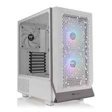 Image of Thermaltake Ceres 300 TG ARGB Mid Tower Case 2x 140mm ARGB Fans, 1x 140mm- White