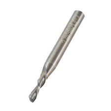 Image of Trend STC Spiral Downcut Left Hand Router Cutter 3.96mm 16mm 1/4"