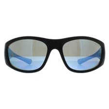Image of Arnette Sunglasses AN4331 Ilum 292322 Matte Black Blue Mirror Polarized