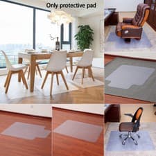 Image of 120CM Chair Mat Floor Protector Heavy Pvc Office Computer Carpet Hard Non Slip