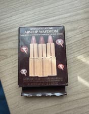 Image of Charlotte Tilbury's Lipstick Gift Set ICONIC MINI LIP TRIO KIT 3 x 1.5g New